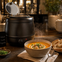 Soupière Électrique Pro 9 L 400 W — Termostat 30-80 °C