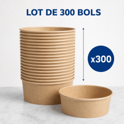 Bol za salatu Kraft 500 ml Ø 150 mm — Paket od 300