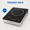 Indukcijska ploča Pro 2500 W — 80-240°C, Digitalna