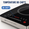 Plaque à Induction Pro 2500 W — 80-240°C, Digitale
