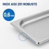 Bac Gastro GN 1/3 Inox 20 mm - Kompatibilno s perilicom posuđa