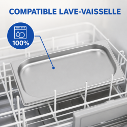 Bac Gastro GN 1/3 Inox 20 mm - Kompatibilno s perilicom posuđa