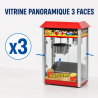 Profesionalni aparat za kokice 1400 W — Inox posuda