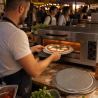 Perforirana ploča za pizzu Ø 350 mm aluminij — Pro