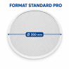 Perforirana ploča za pizzu Ø 350 mm aluminij — Pro