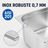 Bac Gastro GN 2/3 Inox 13 L - Dubina 150 mm