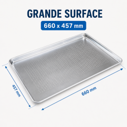 Perforirana aluminijska ploča za prezentaciju 660 x 457 mm