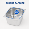 Bac Gastro GN 2/3 Inox 18 L - Dubina 200 mm