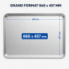 Aluminijska ploča za prezentaciju 660 x 457 mm Pravokutnik