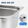 Bac Gastro GN 2/3 Inox 18 L - Dubina 200 mm
