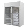 Armoire Réfrigérée Positive 1400 L 2 Portes Vitrées GN 2/1