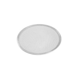 Plaque à Pizza Perforée Ø 250 mm Aluminium — Dynasteel
