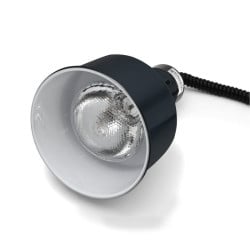 Lampe Chauffante Noire Dynasteel - Maintien chaud pour professionnels