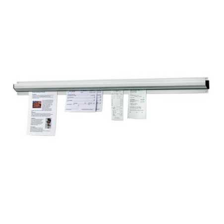 Držač za papire na zidu od aluminija - 910 mm