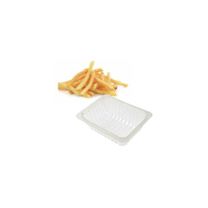 Set od 1200 prozirnih posuda za pomfrit - 100 cl