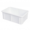 Rectangular Bin 35 L White