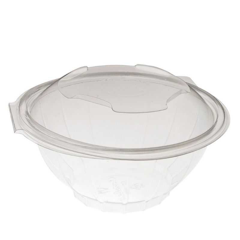 Set od 50 prozirnih zdjela s poklopcem srednje veličine - 75 cl