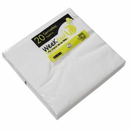 Ručnici "Vikend" 3 sloja - 40 x 40 cm - Paket od 20
