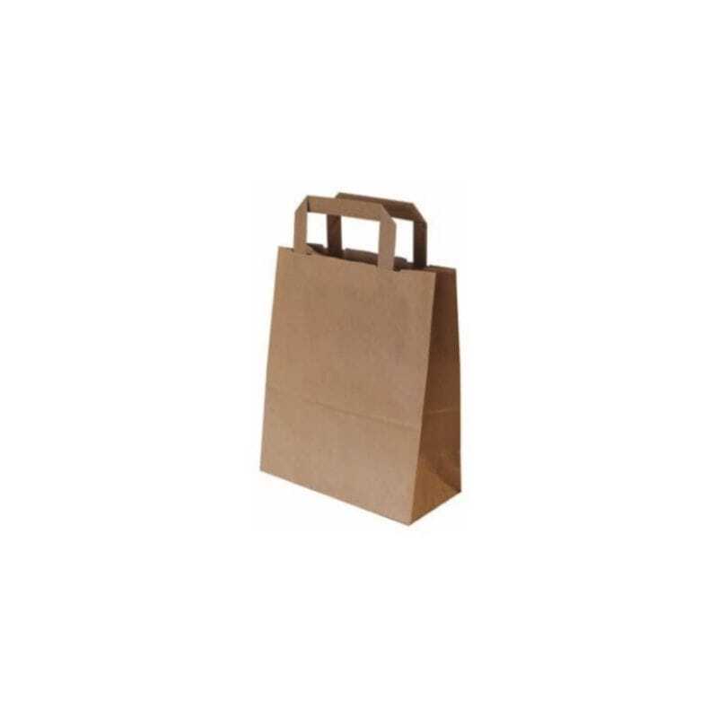 Kraft Tote Bag - 12 L - Pack of 50 Kraft Tote Bag - 12 L - Pack of 50