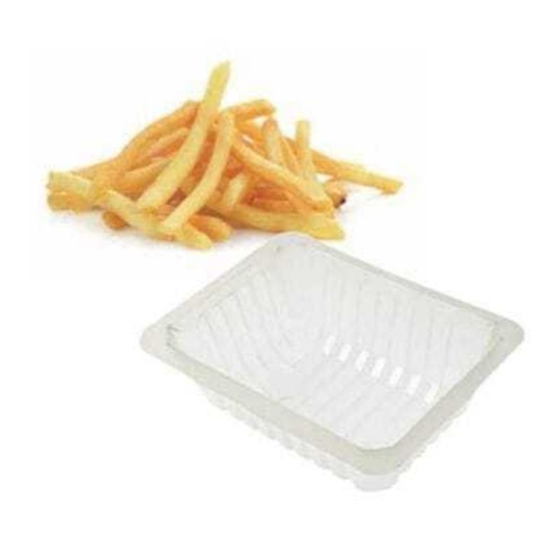 Barquettes à Frites Translucide - 37,5 cl - Lot de 250 Barquettes à Frites Translucide - 37,5 cl - Lot de 250