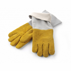 Gants Anti-Chaleur en Cuir - Lot de 2