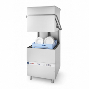 Stroj za pranje posuđa s poklopcem K1500 - s dozatorom sredstva za pranje - HENDI