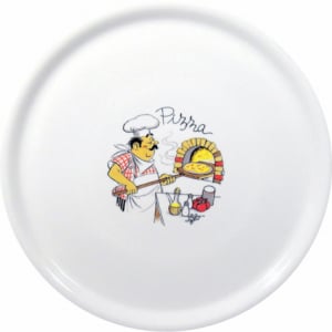 Granite Pattern Pizza Plate - 330 mm Diameter