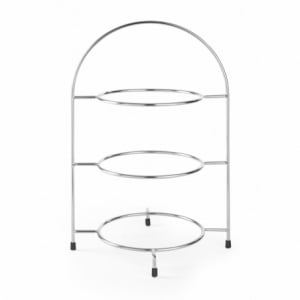 Présentoir à Assiettes Chromé - 170 mm de Diamètre