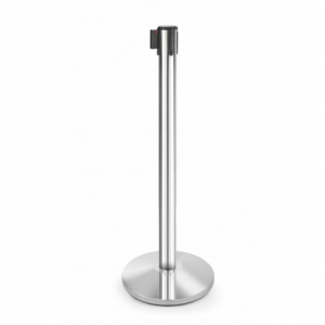Stupac za doček s kromiranim postoljem i uklonjivom trakom