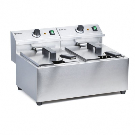Friteza Mastercook - 2 x 8 L - Marka HENDI - Fourniresto