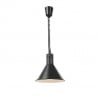 Adjustable Black Conical Heat Lamp - HENDI