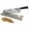 Bread Cutter with Stainless Steel Base - Straight Blade 35 cm - FourniResto