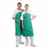 Stolnjak s vodootpornim slojem, vrlo otporan, zeleni 1070 x 910 mm - Whites Chefs Clothing - Fourniresto