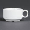 Tasse À Espresso Empilable Blanche 85 Ml Ø 80 Mm - Lot De 12 - Olympia - Fourniresto Tasse À Espresso Empilable Blanche 85 Ml Ø 80 Mm - Lot De 12 - Olympia - Fourniresto