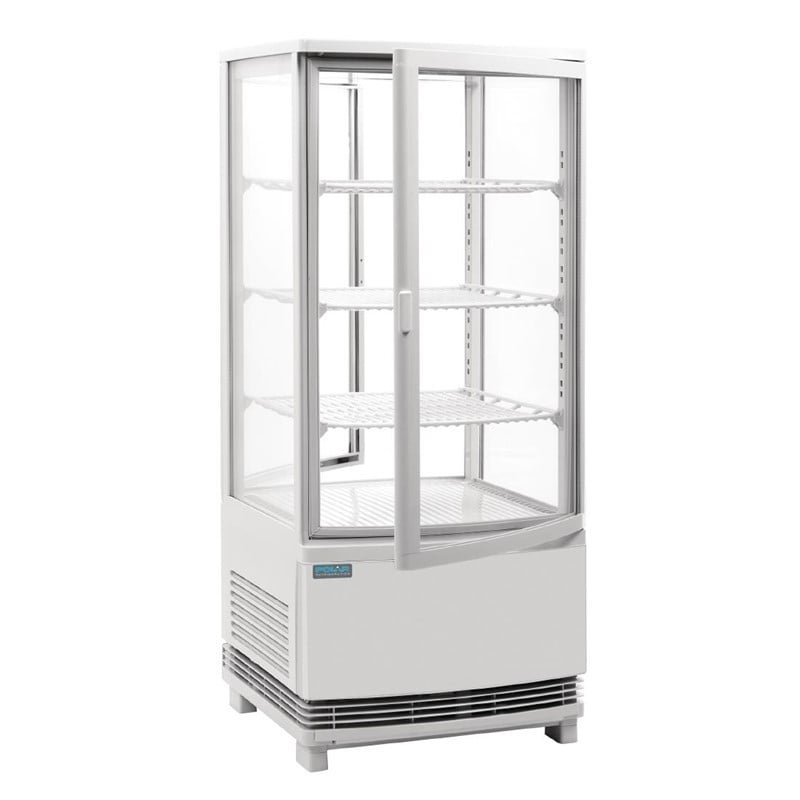 Vitrine Hladnjak Pozitivna Bijela 2 Zakrivljena Vrata 86 L - Polar Vitrine Hladnjak Pozitivna Bijela 2 Zakrivljena Vrata 86 L - Polar