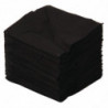 Salvete za koktele crne boje 2 sloja 250 x 250 mm - Paket od 2000 - FourniResto - Fourniresto