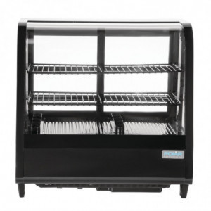 Vitrine Hladnjak Crna - 100 L - Polar