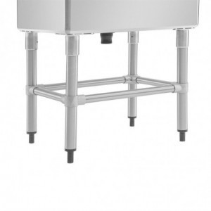 Duboki sudoper s podiznim rubom 100 L 770 x 600 mm - Vogue - Fourniresto