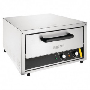 Pećnica za pizzu 45 cm s kamenom - 2000 W - Buffalo