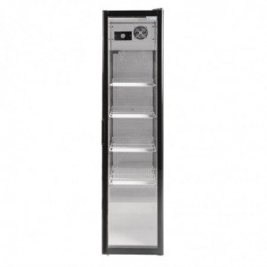 Hladnjak za boce Slimline crni - Polar - Fourniresto