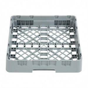 Osnovni standardni stalak za posuđe Camrack sivi 50 cm - Cambro - Fourniresto