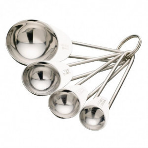 Set mjernih žlica - paket od 4 - Kitchen Craft - Fourniresto