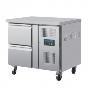 Hladnjak s ventilatorom GN 1/1 s 2 ladice Serija U 124L - Polar - Fourniresto