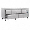 Table Hladnjak Gn 1/1 Ventilirana 8 Ladica Serija U - 616 L - Polar