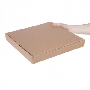 Kutije za pizzu od kraft papira 35cm - Paket od 50 - Fiesta Green - Fourniresto