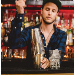 Shaker à Cocktail Inox 2 pièces Mezclar et Boston Beaumont - FourniResto - Fourniresto
