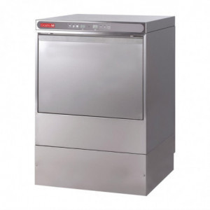 Maestro Dishwasher 50x50 230V with Drain Pump Detergent Dispenser and Break Tank - Gastro M - Fourniresto