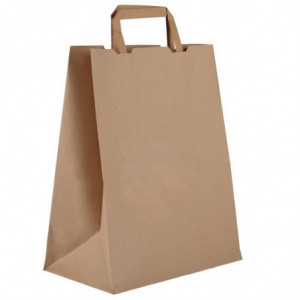 Velike biorazgradive vrećice od recikliranog papira - P 250 mm - Paket od 250 - Vegware