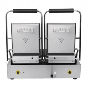 Grill Kontaktni Dvostruki Bistro Glatki/Glatki 230V - Buffalo