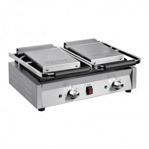 Grill Kontaktni Dvostruki Bistro Glatki/Glatki 230V - Buffalo